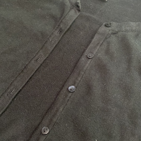 Basic Black Cardigan  - medium - Picture 2 of 3